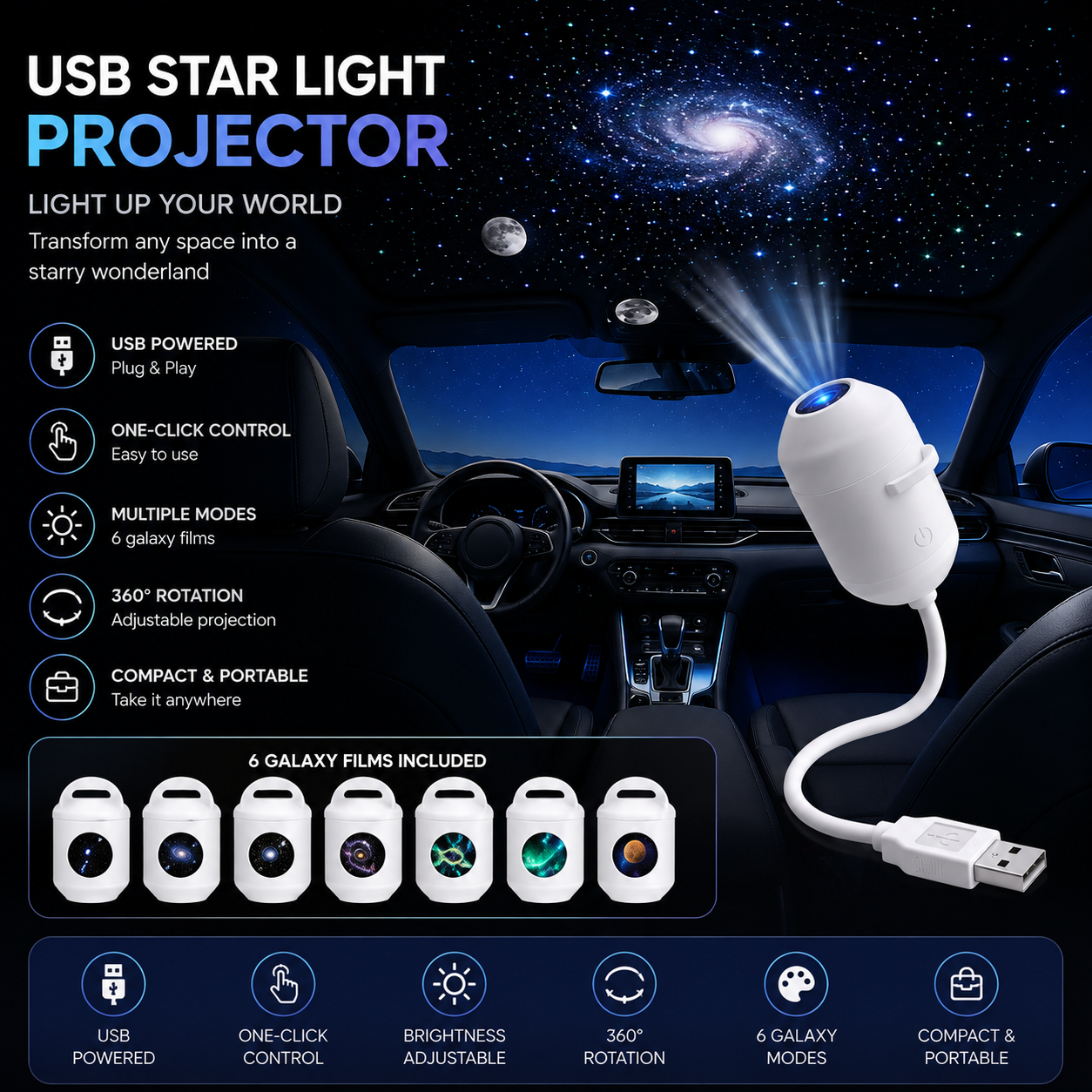 Starmode - regarde l'espace depuis ta chambre