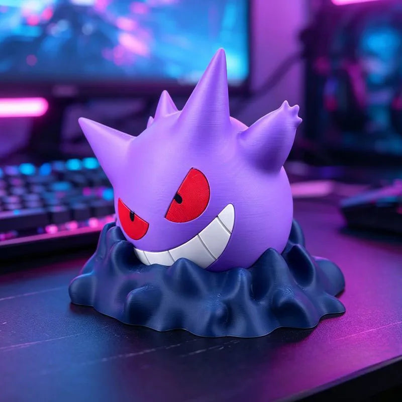 Gengar Anime Controller Holder Universal Gamepad Stand Compatible for PS5 Xbox Switch Controller Desk Decor Ornament Fans Gifts