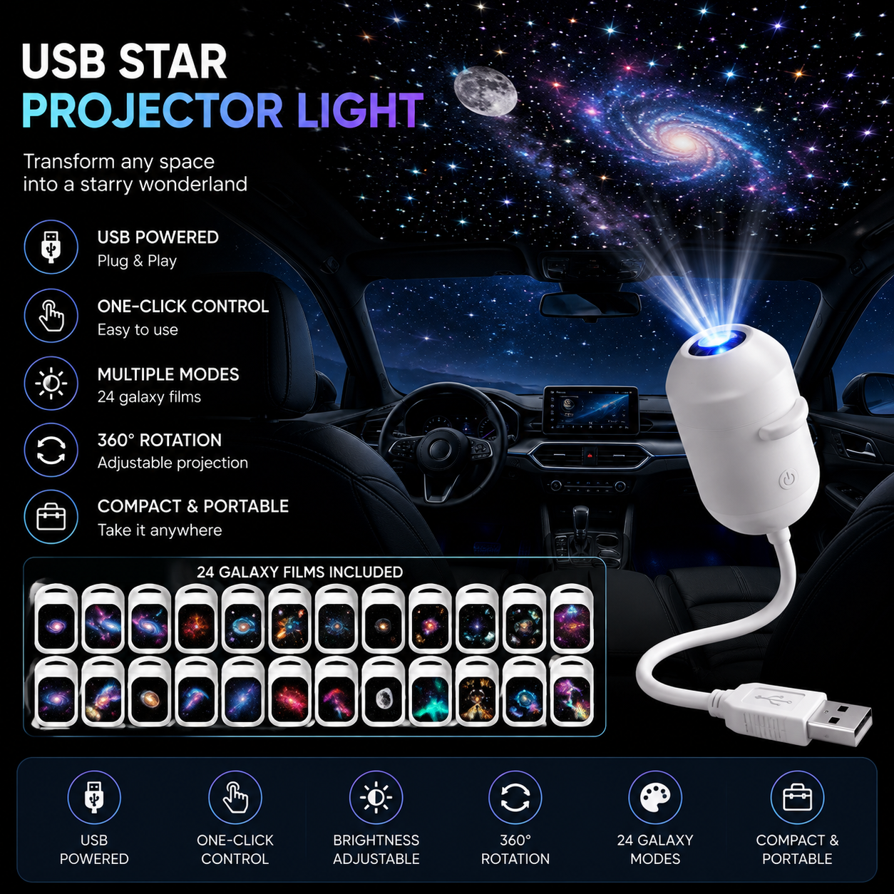 Starmode - regarde l'espace depuis ta chambre